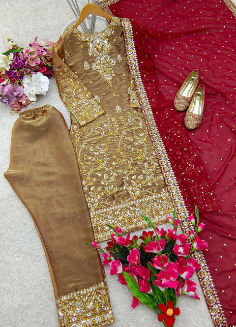 New Designer Party Wear Look Stylish Suit