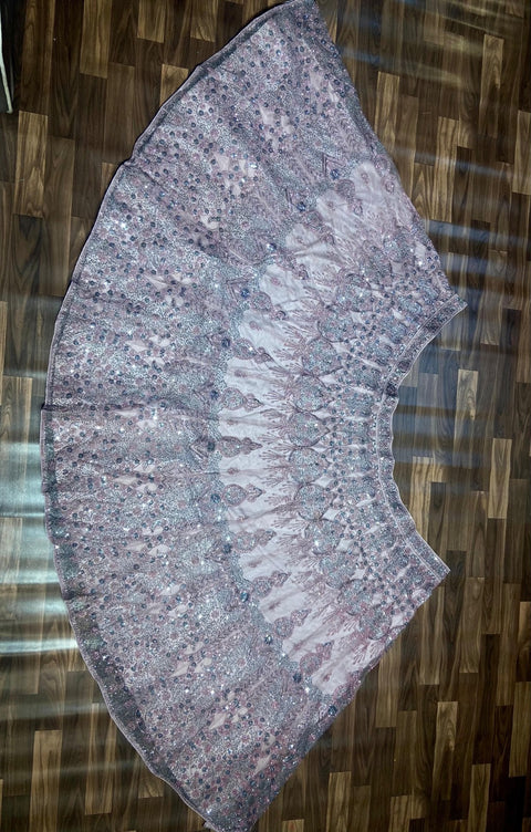 Party Wear Heavy Designer Net Lehenga,