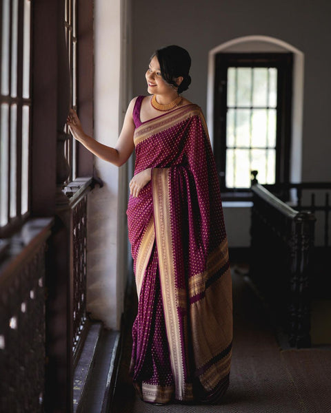 Traditional Stylish Partywear Soft Silk Saree