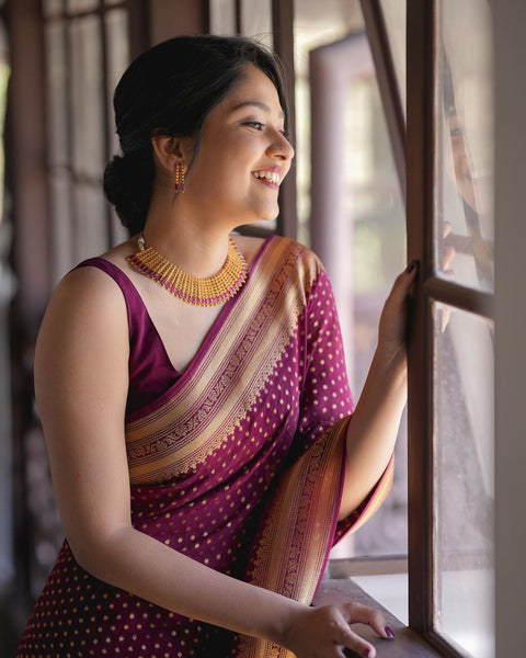 Traditional Stylish Partywear Soft Silk Saree