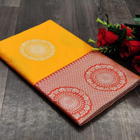banarasi silk saree with blouse