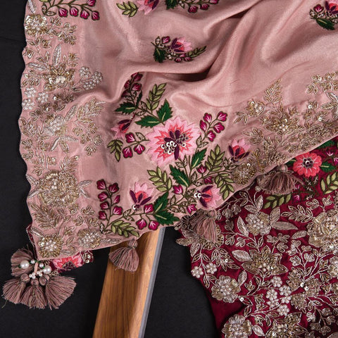 FANCY RANGOLY SEQUENCE SAREE GOOD OUTFIT SEQUANCE WORK