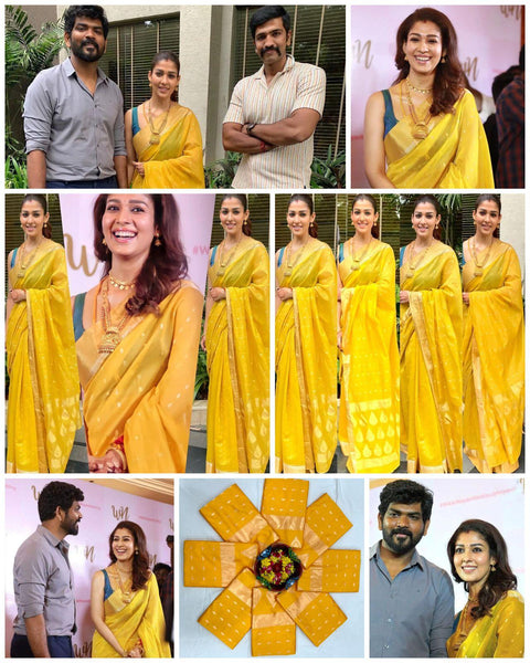 Celebrity Inspired Soft Rajasthani Silk saree