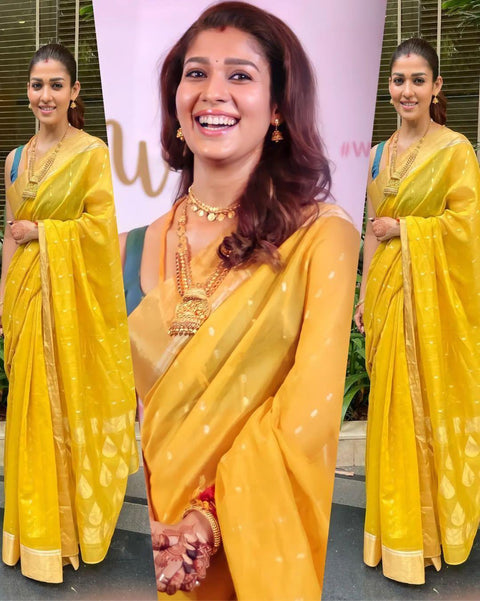 Celebrity Inspired Soft Rajasthani Silk saree