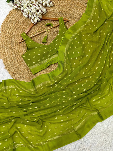 Embellished Sequinned Pre-Stitched Saree