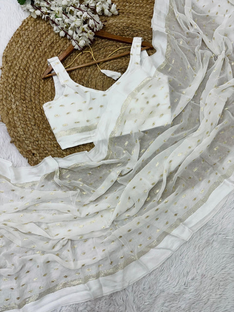 Embellished Sequinned Pre-Stitched Saree