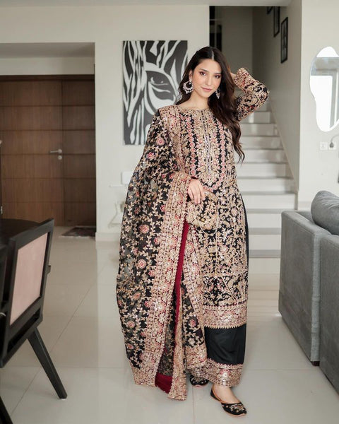 Beautiful colour and designed dress