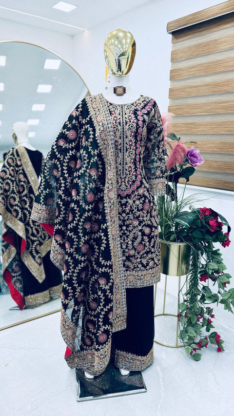 Beautiful colour and designed dress