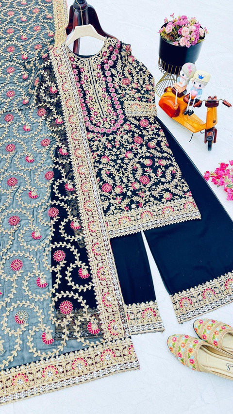 Beautiful colour and designed dress