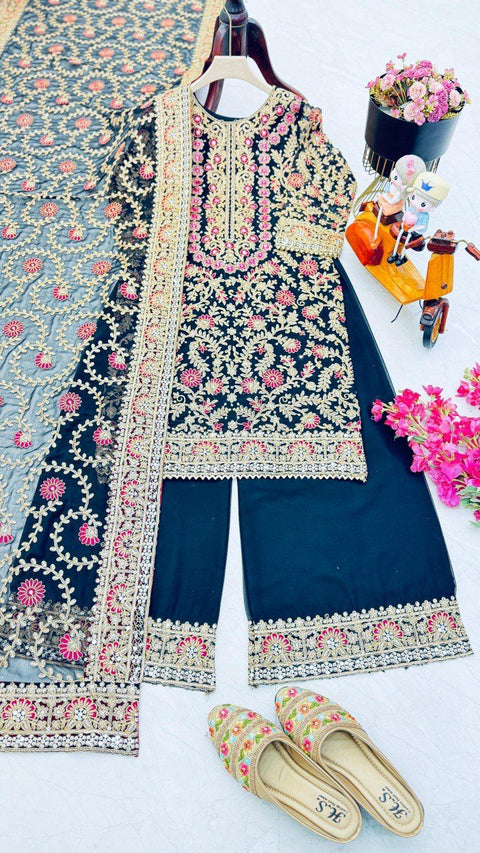 Beautiful colour and designed dress