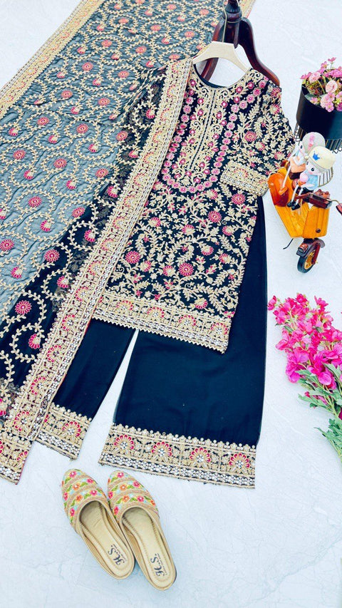 Beautiful colour and designed dress