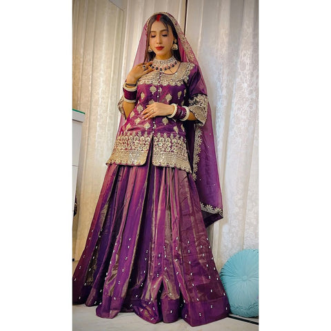 Georgette Printed Launching New Designer Party Wear lehenga
