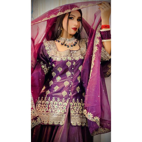 Georgette Printed Launching New Designer Party Wear lehenga