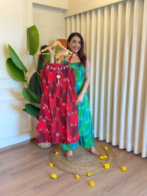 Sharara With Gotta Patti Kurti And Kota Doria Dupatta