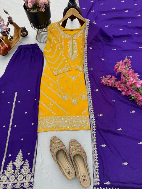 Neer Gotta Detailing Sharara Suit