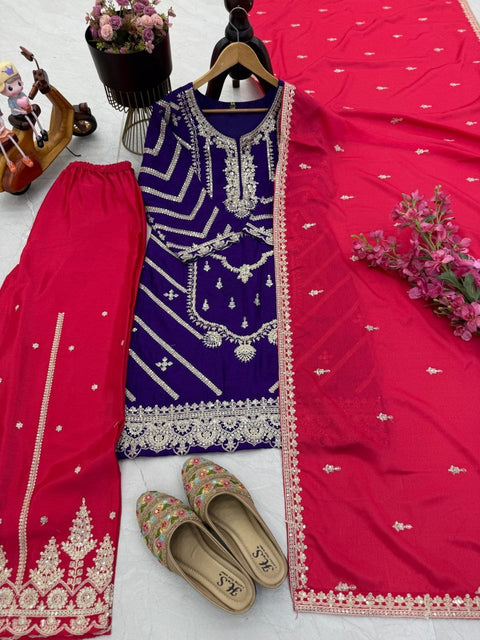 Neer Gotta Detailing Sharara Suit