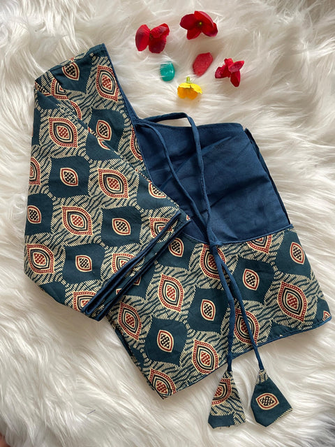 Pure Cotton Printed Blouse