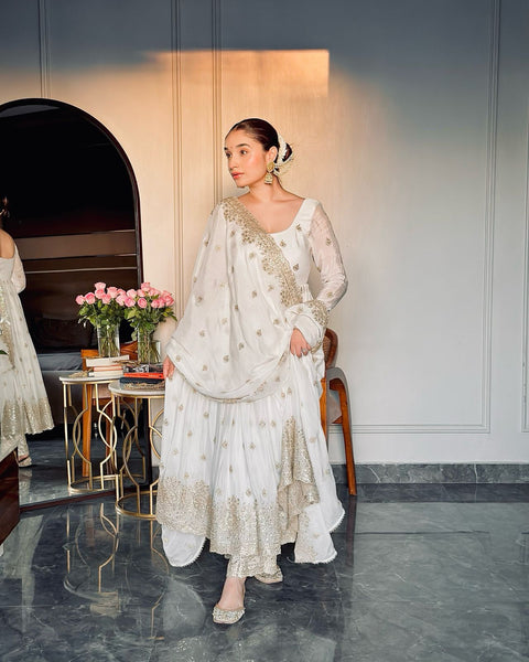 New Designer wedding Wear Look Fancy Top-Dupatta and Fully Stitched