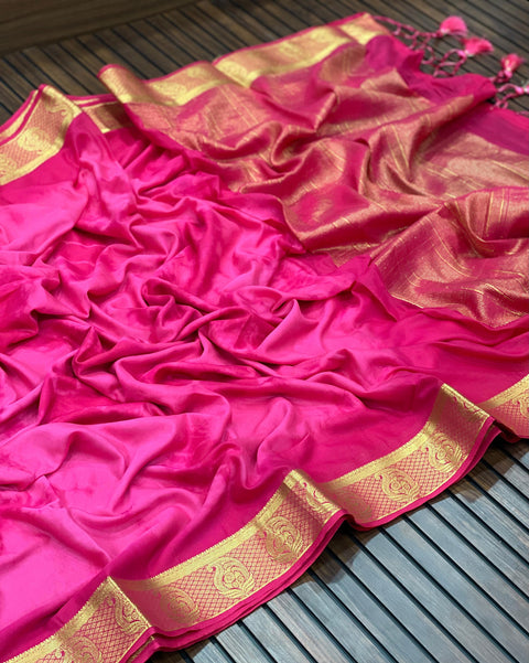 NEW ORGANZA PRINTED SHIMMER SAREE`