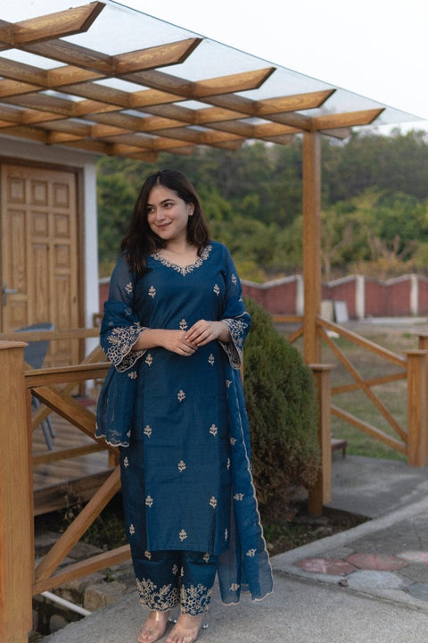 Designer Kurti pant with duppata