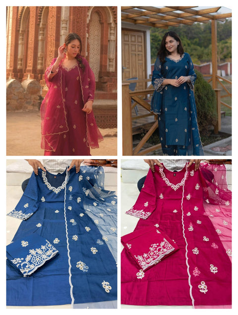 Designer Kurti pant with duppata