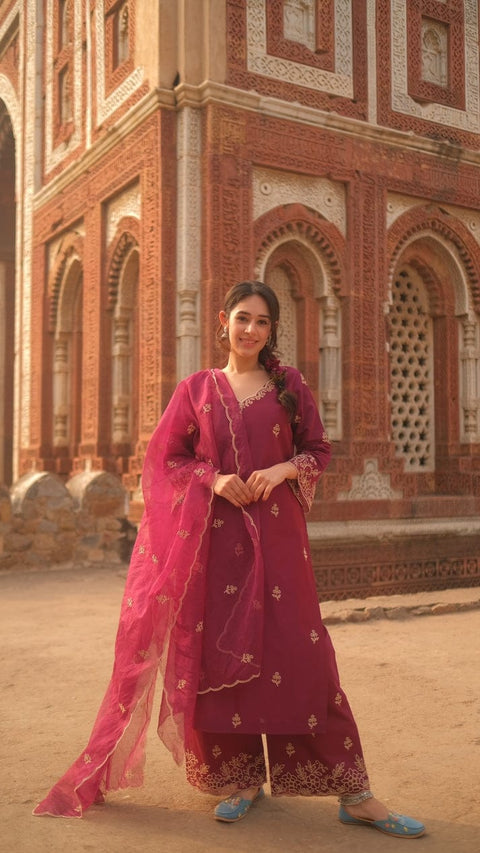 Designer Kurti pant with duppata