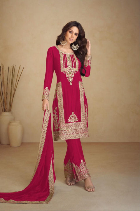 presenting new eid collection top bottom and dupatta suit