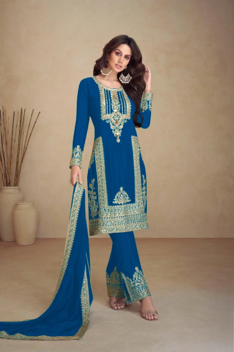 presenting new eid collection top bottom and dupatta suit