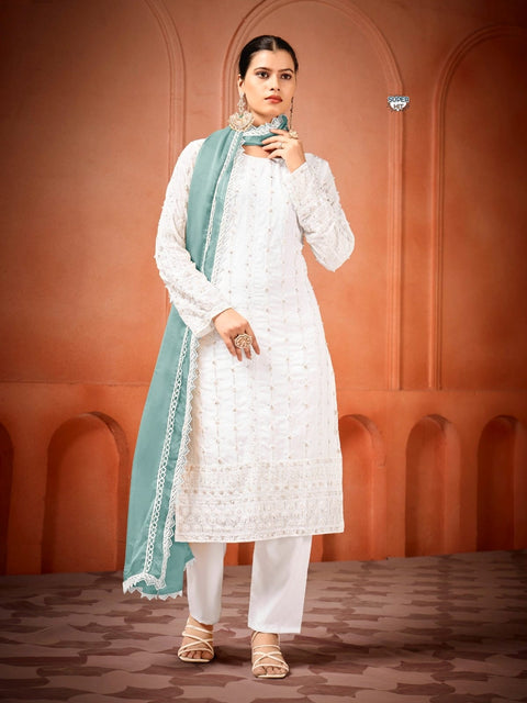 Georgette Readymade Pakistani Suit