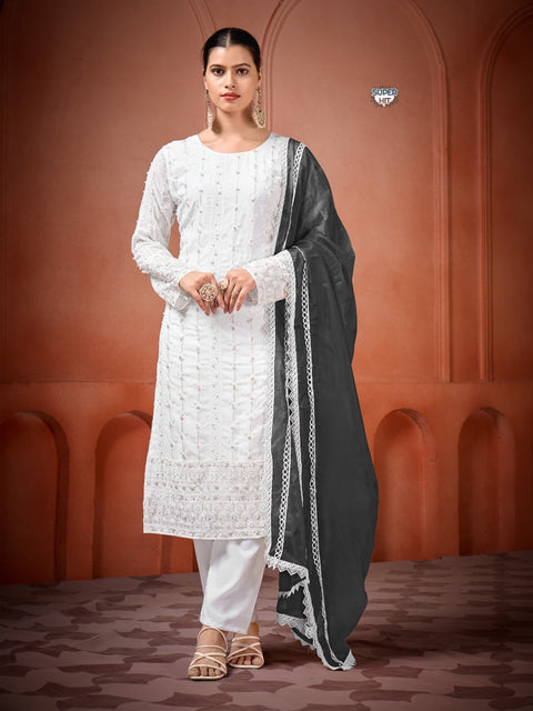 Georgette Readymade Pakistani Suit