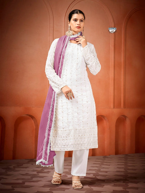 Georgette Readymade Pakistani Suit