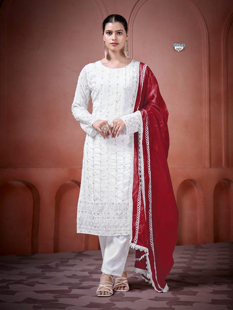 Georgette Readymade Pakistani Suit