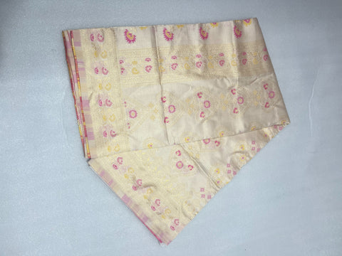 Embellished Banarasi Jacquard Multicolor Sarees