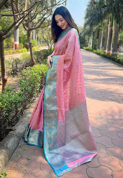 Viscose Silk Saree With fullystitched Blouse