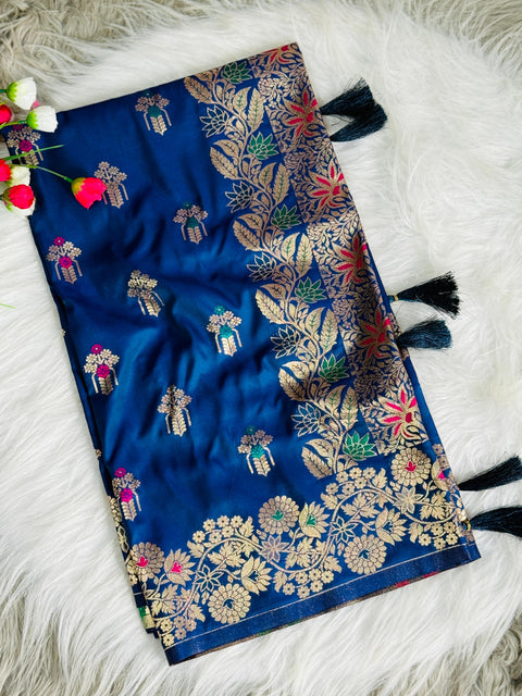 Banarasi Khaddi Georgette Sarees
