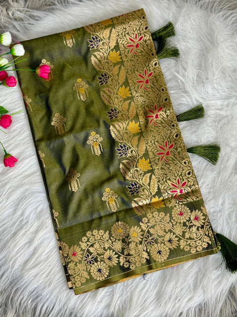 Banarasi Khaddi Georgette Sarees