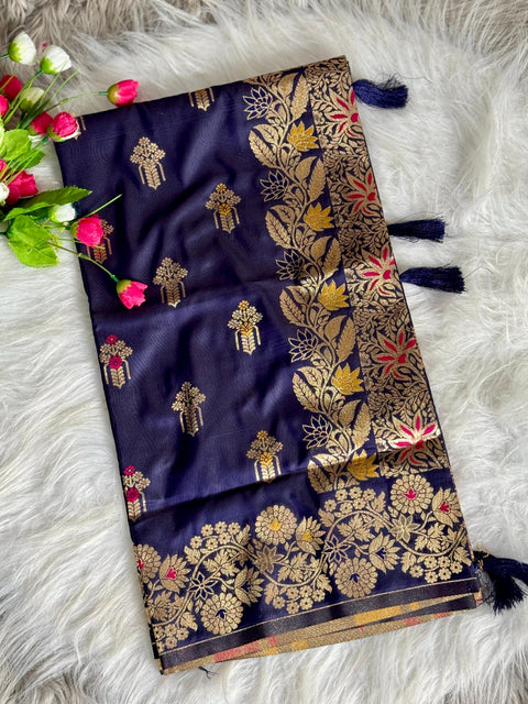 Banarasi Khaddi Georgette Sarees