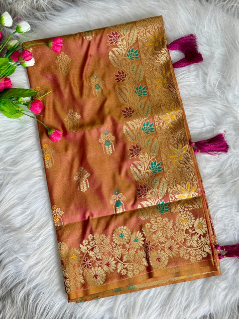 Banarasi Khaddi Georgette Sarees