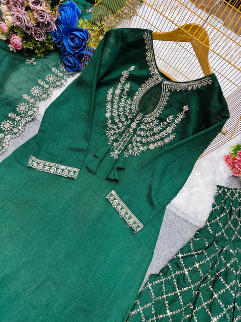 Launching New Designer Party Wear Look Top ,Dhoti Salwar and Dupatta