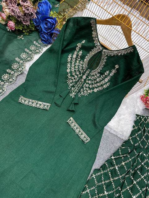 Launching New Designer Party Wear Look Top ,Dhoti Salwar and Dupatta