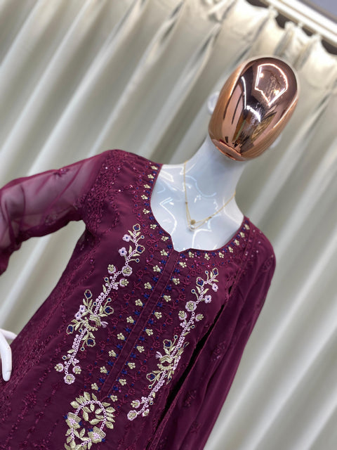 New Fancy Reyon Party & Festival Wear Kurti Collection with Pent suit