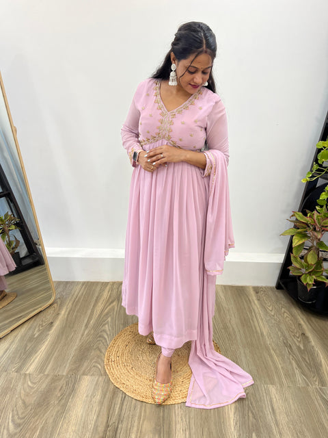 DIVINE New Limited Edition Embroidery Worked Cotton Kurta Suit