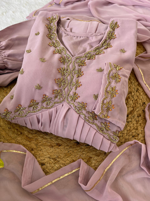 DIVINE New Limited Edition Embroidery Worked Cotton Kurta Suit