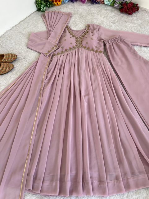 DIVINE New Limited Edition Embroidery Worked Cotton Kurta Suit