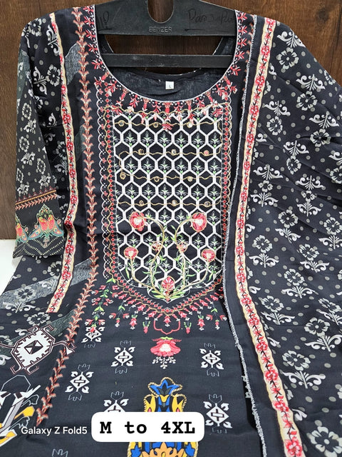 Kurti with pent and dupatta suit Heavy digital print