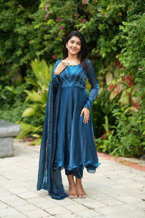 Introducing New Designer Handwork Kurti With Pant And Duptta suit