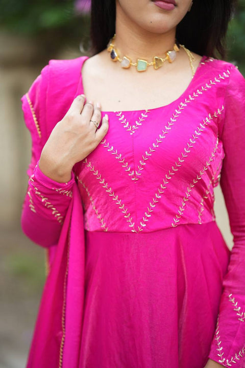 Introducing New Designer Handwork Kurti With Pant And Duptta suit