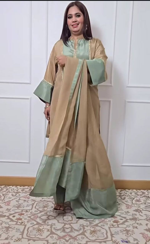 New Designer Party Wear Look Stylish Stitched Suit