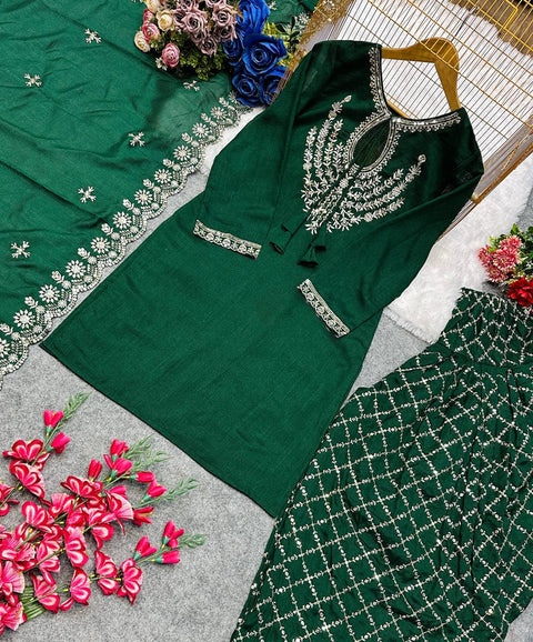 Launching New Designer Party Wear Look Top ,Dhoti Salwar and Dupatta