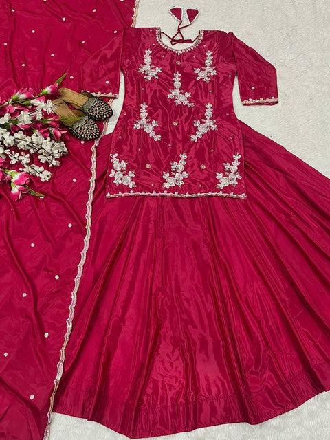 New Designer Party Wear Look Fancy Stitched Suit